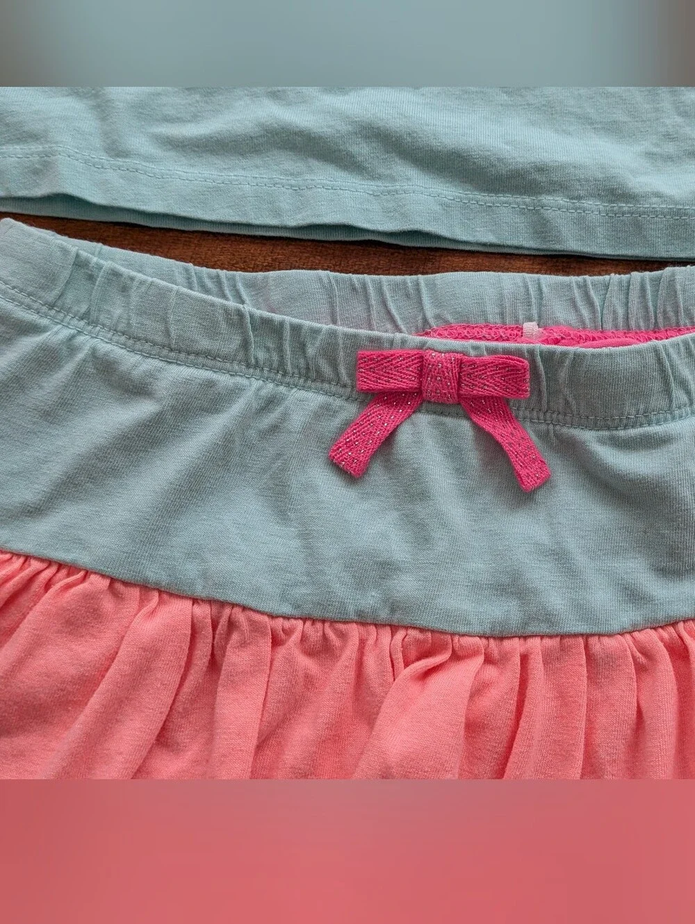 Tropical Sequin Toucan Ruffle Skort Outfit, Girls 7/8